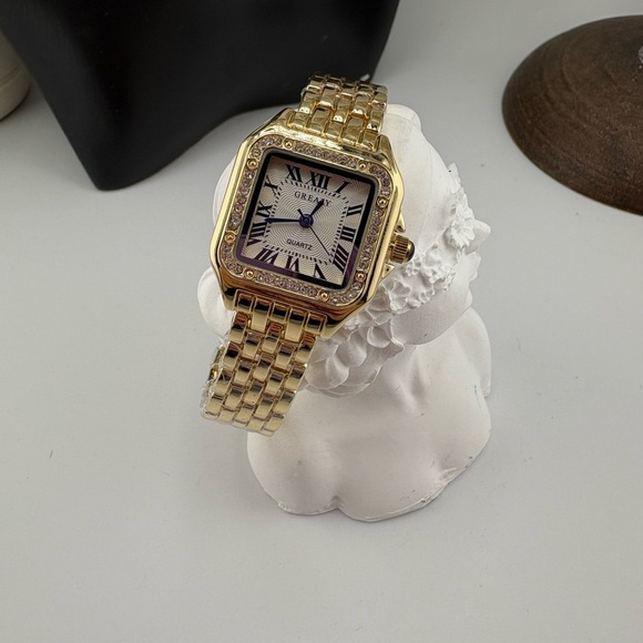 Panthère Gold Plated Stainless Steel Watch - Picture 6 of 13